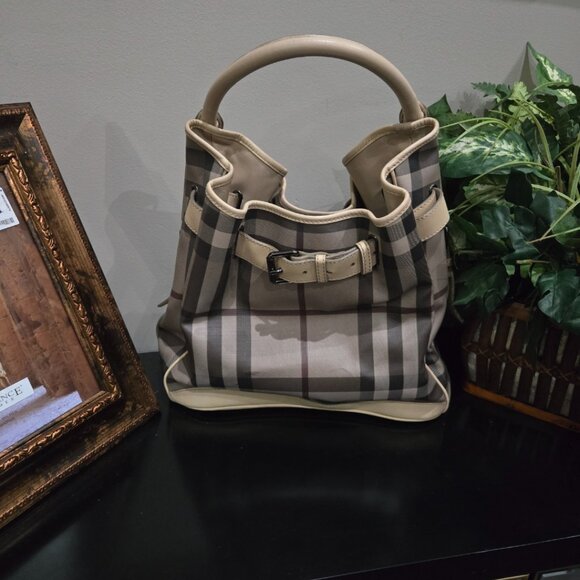 Preloved Authentic Burberry Top Handle Satchel